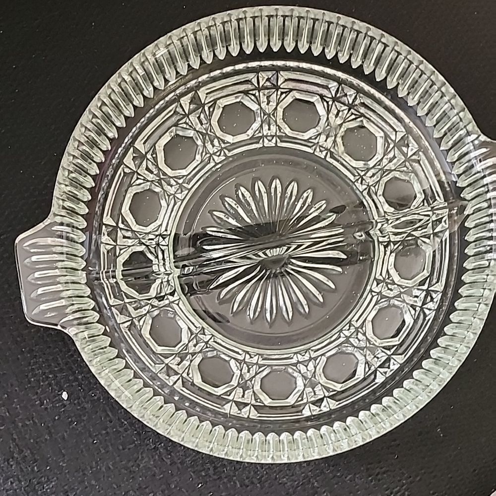 Federal Glass Dividefd Relish Dish